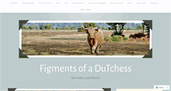 Desktop Screenshot of figmentsofadutchess.com